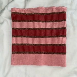 Pink tube top